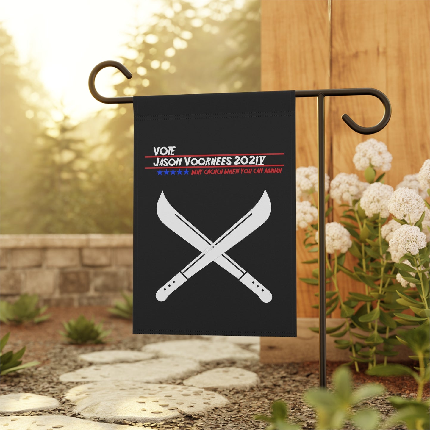 Jason Voorhees 2024 Garden & House Banner