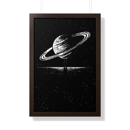 Saturn Gaze Art Print