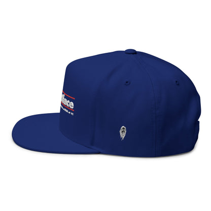 Vote Ghostface Flat Bill Cap - Embroidered
