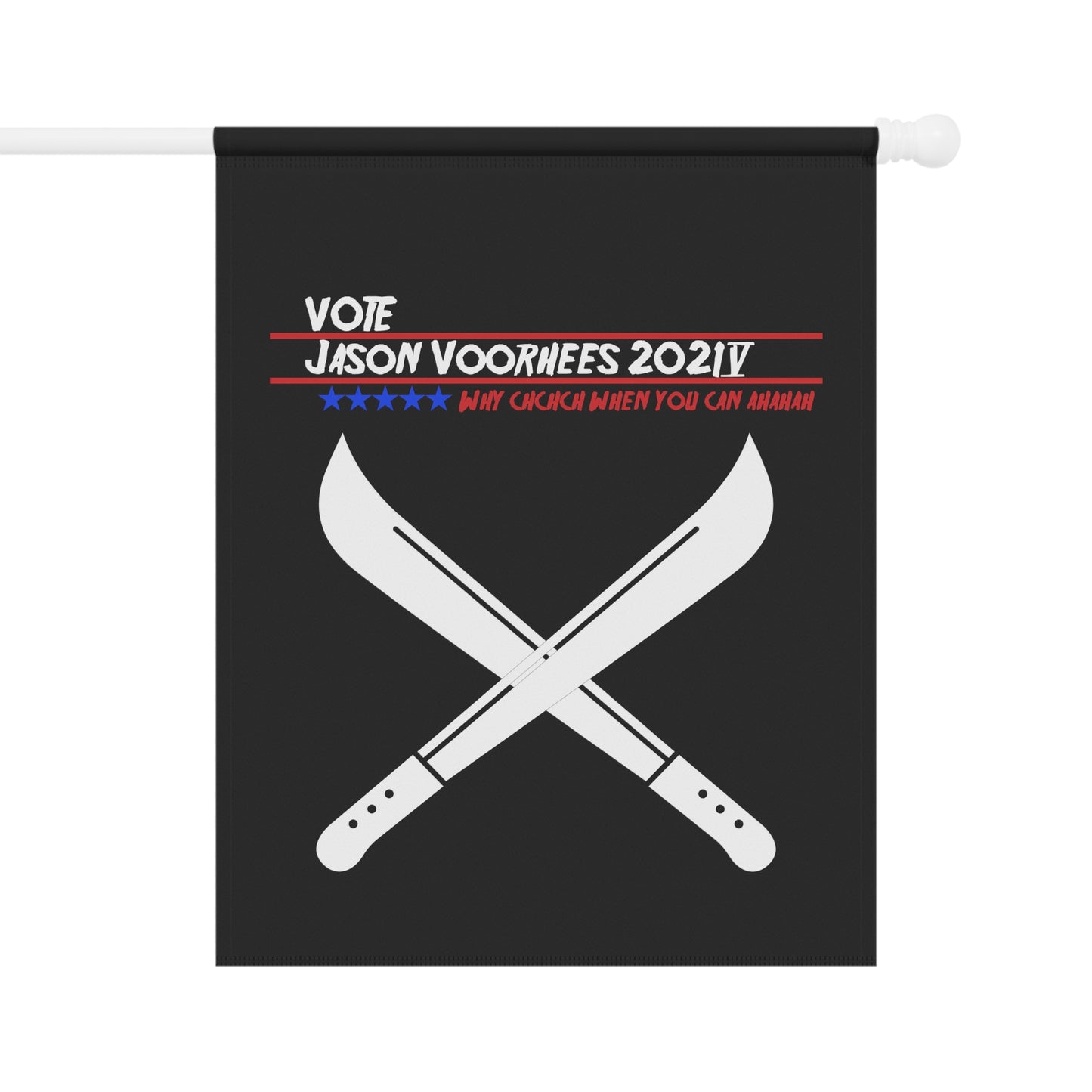 Jason Voorhees 2024 Garden & House Banner