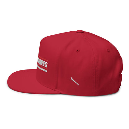 Vote Jason Voorhees Flat Bill Cap - Embroidered