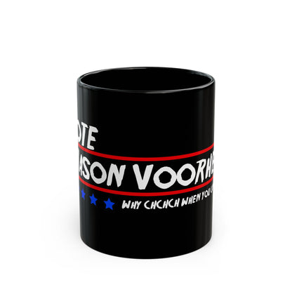 Vote Jason Voorhees Black Mug (11oz, 15oz)
