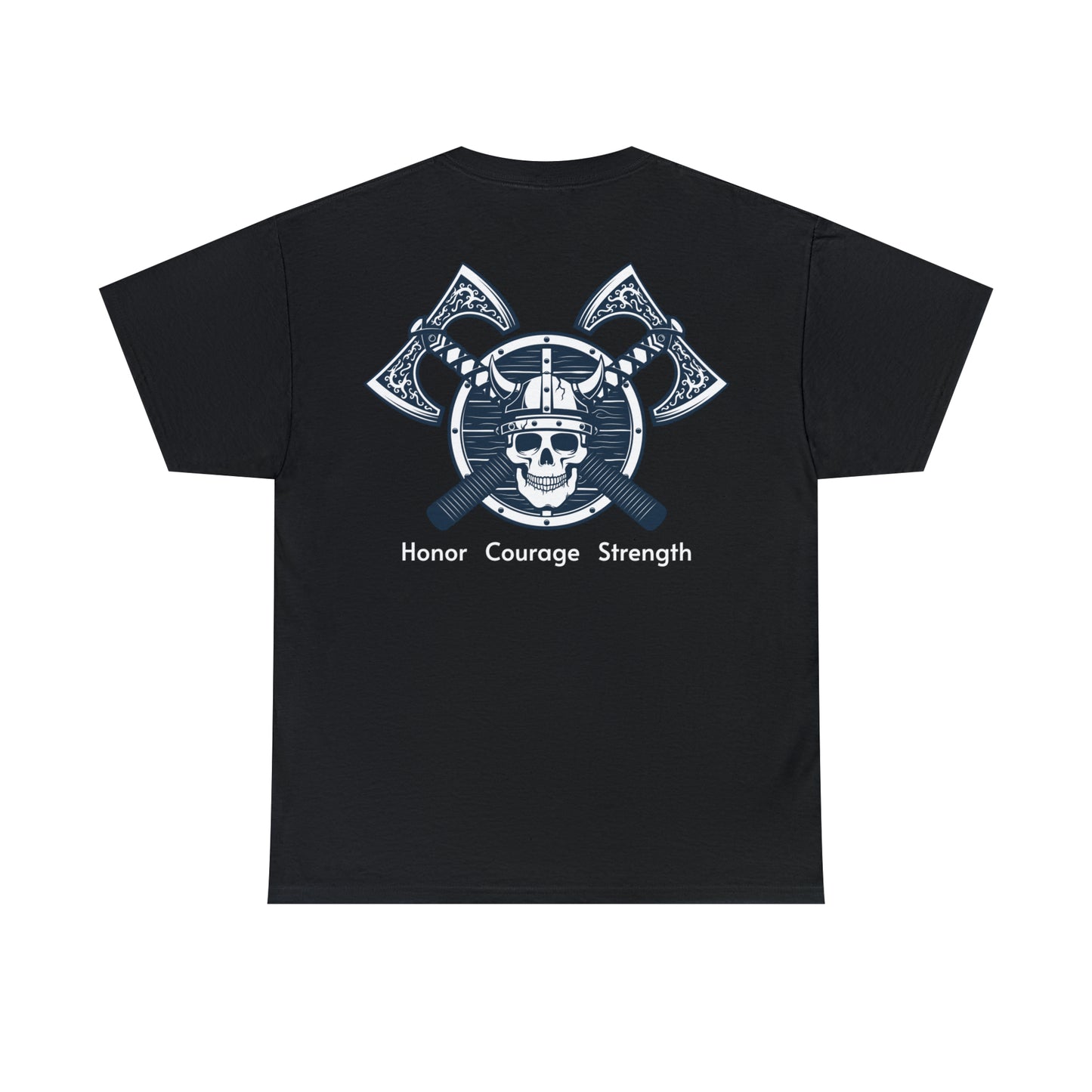 Honor, Courage, Strength, (English) Heavy Cotton Tee