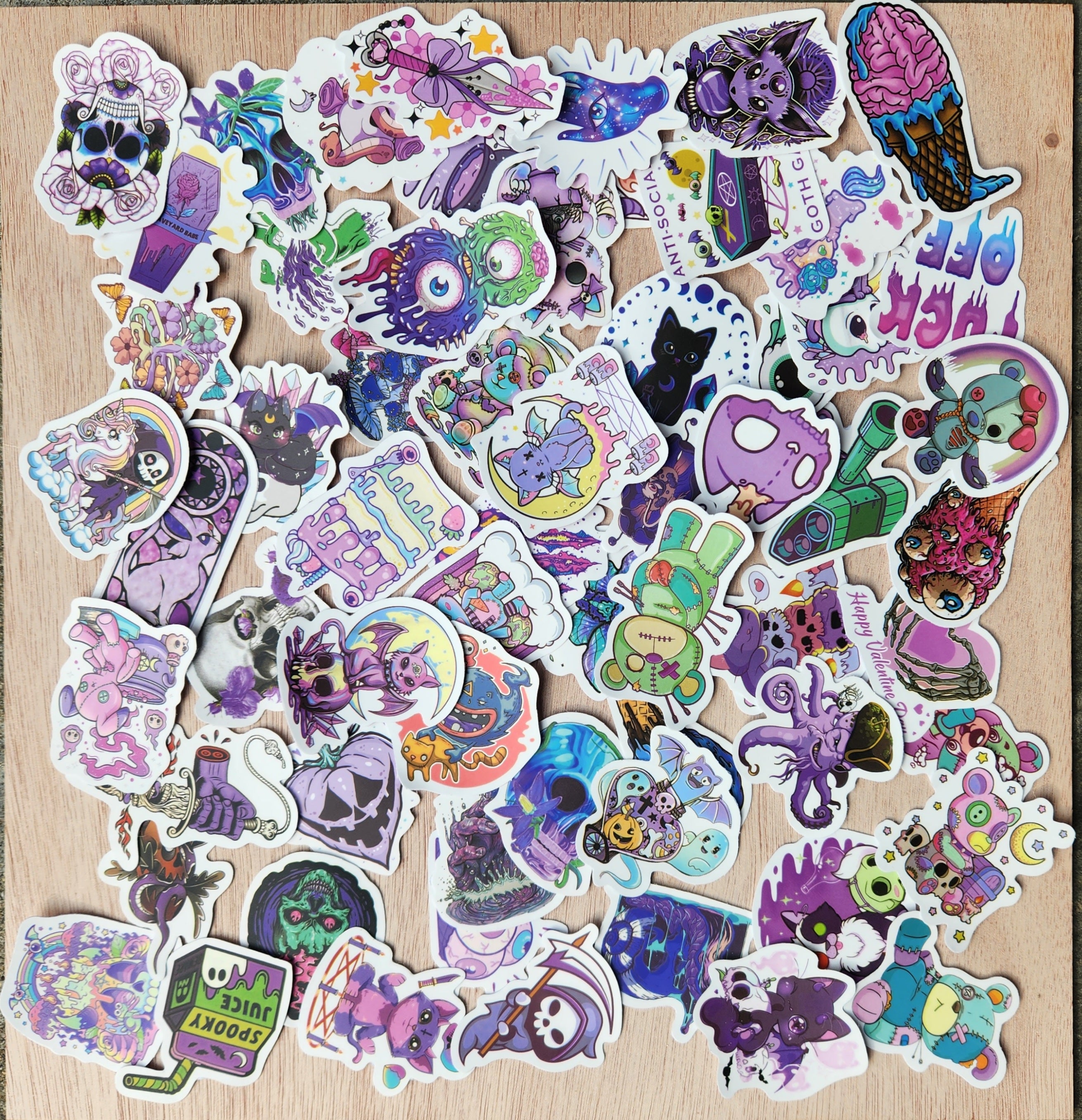 Goth Sticker Pack – Infinity Verse Customs