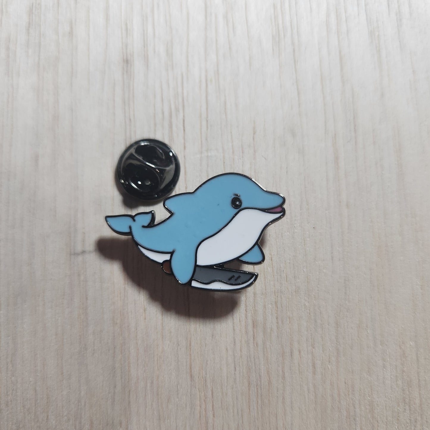 Killer Dolphin Pin