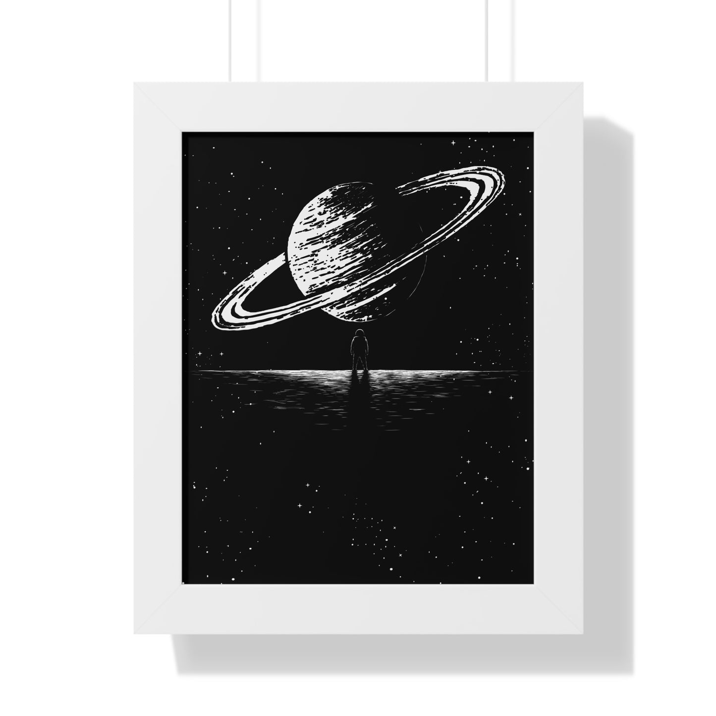 Saturn Gaze Art Print