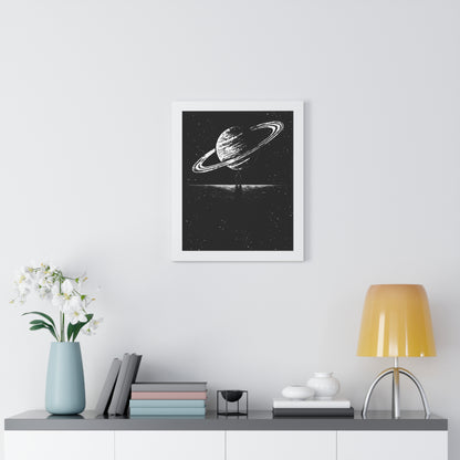 Saturn Gaze Art Print