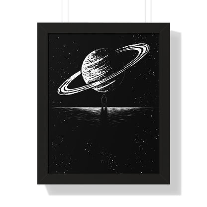 Saturn Gaze Art Print