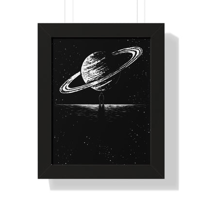 Saturn Gaze Art Print