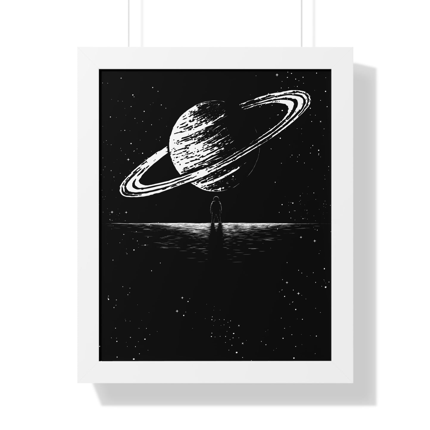 Saturn Gaze Art Print