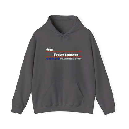Vote Freddy Krueger Hoodie - Unisex Heavy Blend