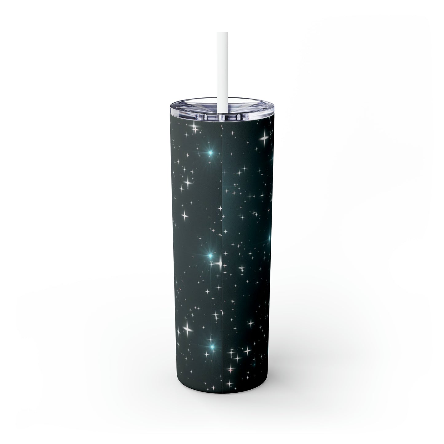 Starry Tumbler with Straw, 20oz