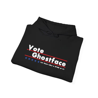 Vote Ghostface Hoodie - Unisex Heavy Blend™ Sweatshirt