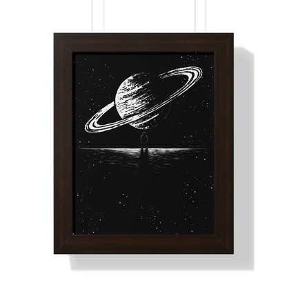 Saturn Gaze Art Print