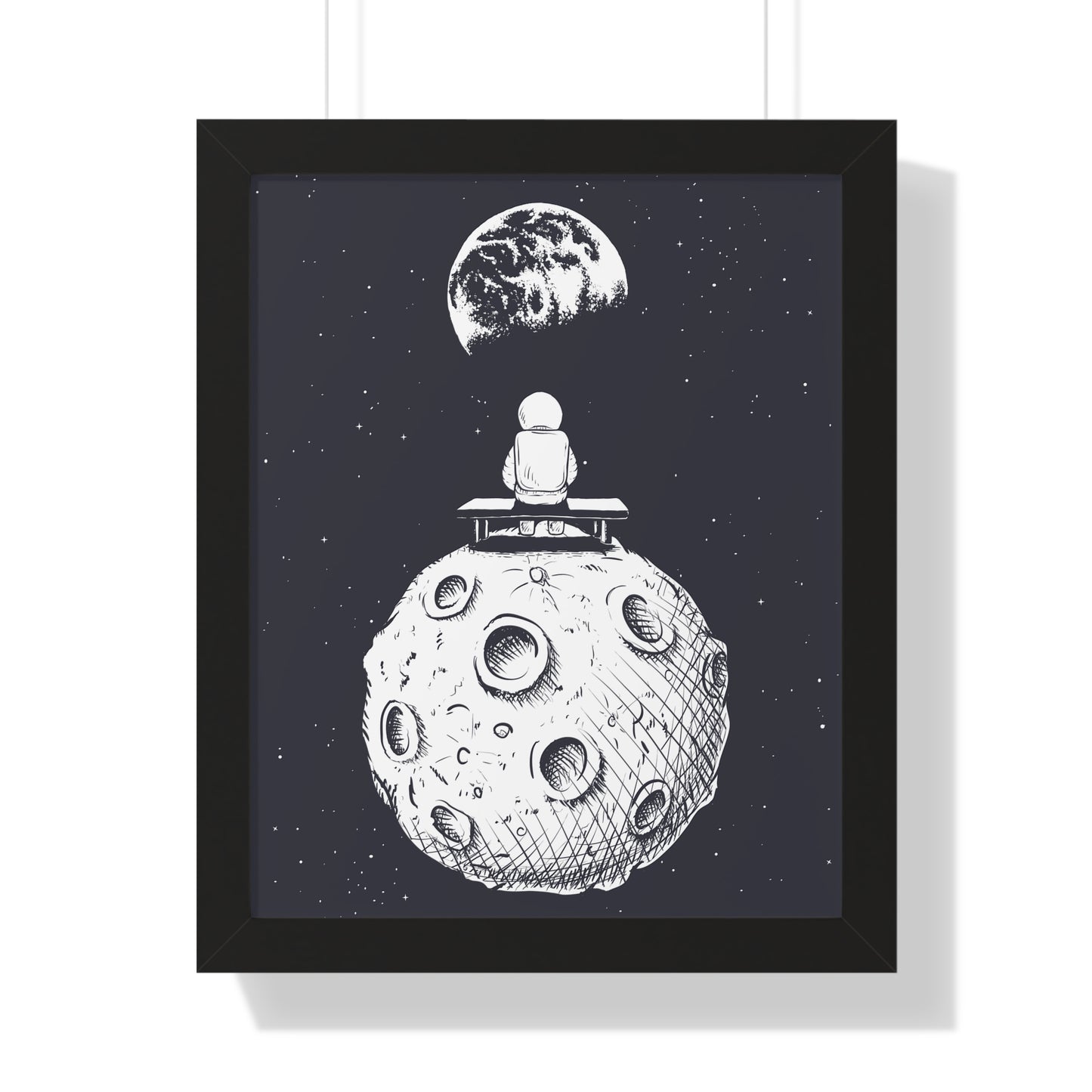 Alone in Space Art Print