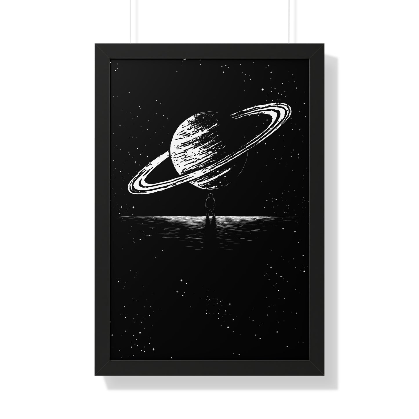 Saturn Gaze Art Print